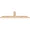Ekena Millwork Portland Smooth Timber Gable Bracket, Douglas Fir, 72"W x 21"H x 3 1/2"D x 5 1/2"F, 7/12 Pitch GBW072X21X0406POR00SDF - alternate 4